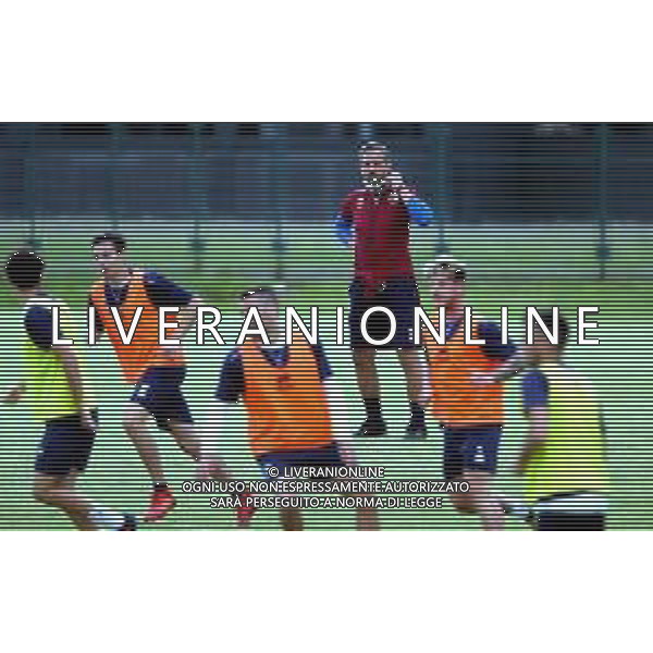 IMOLA 11 06 2020 CORONAVIRUS IMOLESE CALCIO ALLENAMENTO DI GRUPPO NELLA FOTO ROBERTO CEVOLI ALLENATORE DELL\'IMOLESE CALCIO ©SANNA / AGENZIA ALDO LIVERANI SAS