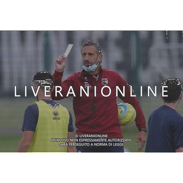 IMOLA 11 06 2020 CORONAVIRUS IMOLESE CALCIO ALLENAMENTO DI GRUPPO NELLA FOTO ROBERTO CEVOLI ALLENATORE DELL\'IMOLESE CALCIO ©SANNA / AGENZIA ALDO LIVERANI SAS