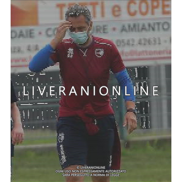 IMOLA 11 06 2020 CORONAVIRUS IMOLESE CALCIO ALLENAMENTO DI GRUPPO NELLA FOTO ROBERTO CEVOLI ALLENATORE DELL\'IMOLESE CALCIO ©SANNA / AGENZIA ALDO LIVERANI SAS