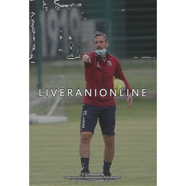 IMOLA 11 06 2020 CORONAVIRUS IMOLESE CALCIO ALLENAMENTO DI GRUPPO NELLA FOTO ROBERTO CEVOLI ALLENATORE DELL\'IMOLESE CALCIO ©SANNA / AGENZIA ALDO LIVERANI SAS