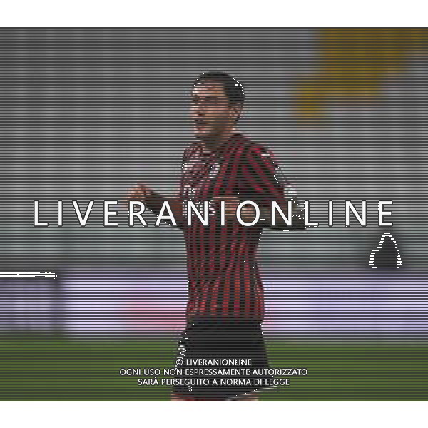 Juventus - Milan Semifinale ritorno Coppa Italia Tim Cup Juventus Stadium Torino 12.06.2020 -partita giocata a porte chiuse emergenza coronavirus Nella foto davide calabria ©Agenzia Aldo Liverani Sas