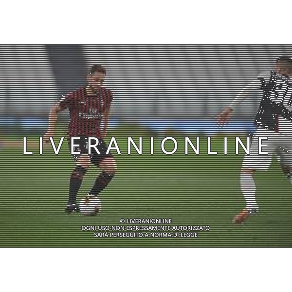Juventus - Milan Semifinale ritorno Coppa Italia Tim Cup Juventus Stadium Torino 12.06.2020 -partita giocata a porte chiuse emergenza coronavirus Nella foto hakan calhanoglu ©Agenzia Aldo Liverani Sas