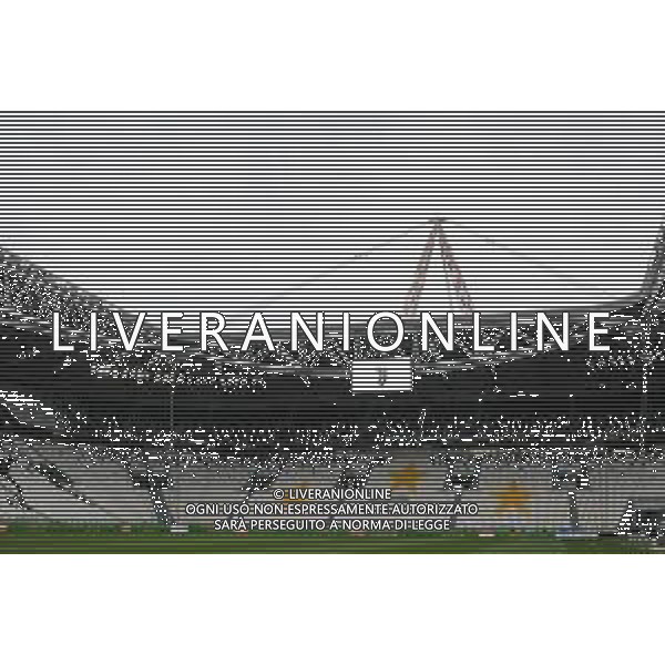 Juventus - Milan Semifinale ritorno Coppa Italia Tim Cup Juventus Stadium Torino 12.06.2020 Nella foto partita giocata a porte chiuse emergenza coronavirus - spalti vuoti senza tifosi - ©Agenzia Aldo Liverani Sas