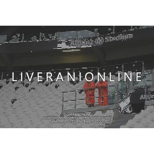 Juventus - Milan Semifinale ritorno Coppa Italia Tim Cup Juventus Stadium Torino 12.06.2020 Nella foto partita giocata a porte chiuse emergenza coronavirus - spalti vuoti senza tifosi - ©Agenzia Aldo Liverani Sas