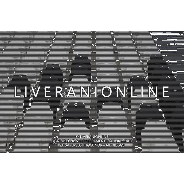 Juventus - Milan Semifinale ritorno Coppa Italia Tim Cup Juventus Stadium Torino 12.06.2020 Nella foto partita giocata a porte chiuse emergenza coronavirus - spalti vuoti senza tifosi - ©Agenzia Aldo Liverani Sas