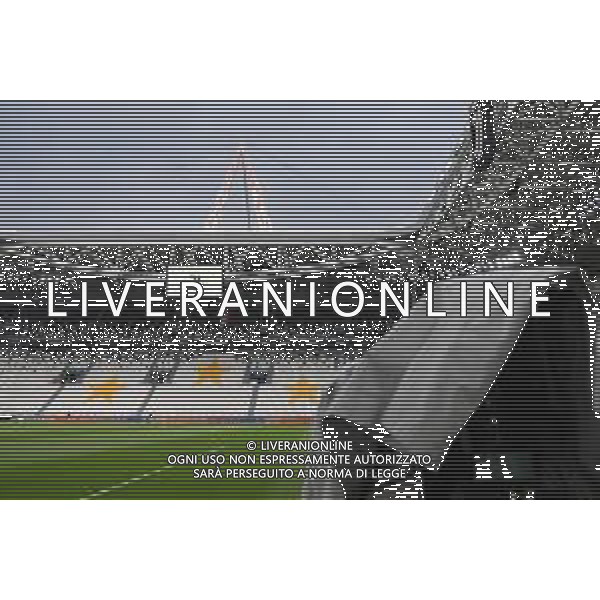 Juventus - Milan Semifinale ritorno Coppa Italia Tim Cup Juventus Stadium Torino 12.06.2020 Nella foto partita giocata a porte chiuse emergenza coronavirus - spalti vuoti senza tifosi - ©Agenzia Aldo Liverani Sas