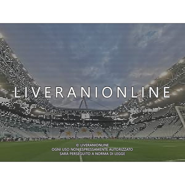 Juventus - Milan Semifinale ritorno Coppa Italia Tim Cup Juventus Stadium Torino 12.06.2020 Nella foto partita giocata a porte chiuse emergenza coronavirus - spalti vuoti senza tifosi ©Agenzia Aldo Liverani Sas