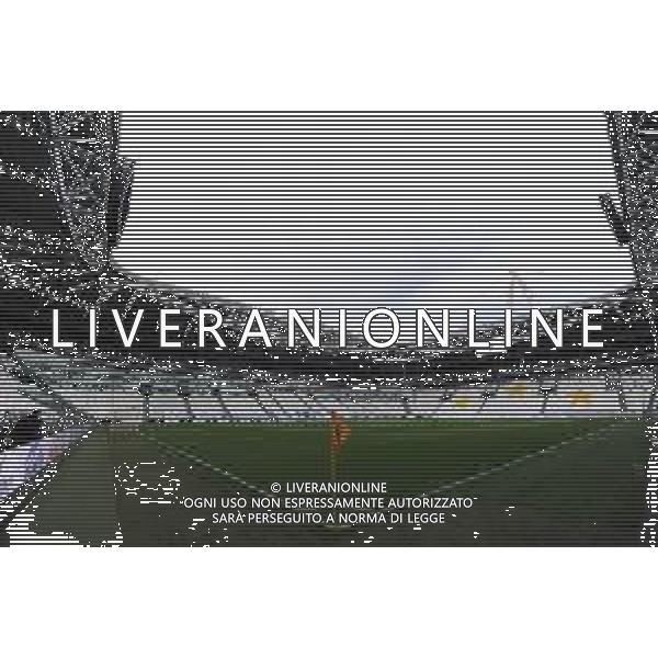 Juventus - Milan Semifinale ritorno Coppa Italia Tim Cup Juventus Stadium Torino 12.06.2020 Nella foto partita giocata a porte chiuse emergenza coronavirus - spalti vuoti senza tifosi ©Agenzia Aldo Liverani Sas