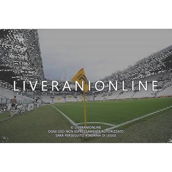 Juventus - Milan Semifinale ritorno Coppa Italia Tim Cup Juventus Stadium Torino 12.06.2020 Nella foto partita giocata a porte chiuse emergenza coronavirus - spalti vuoti senza tifosi ©Agenzia Aldo Liverani Sas