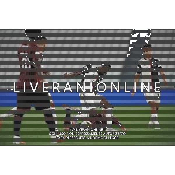 Juventus - Milan Semifinale ritorno Coppa Italia Tim Cup Juventus Stadium Torino 12.06.2020 -partita giocata a porte chiuse emergenza coronavirus Nella foto Blaise Matuidi ©Agenzia Aldo Liverani Sas