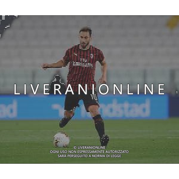 Juventus - Milan Semifinale ritorno Coppa Italia Tim Cup Juventus Stadium Torino 12.06.2020 -partita giocata a porte chiuse emergenza coronavirus Nella foto hakan calhanoglu ©Agenzia Aldo Liverani Sas