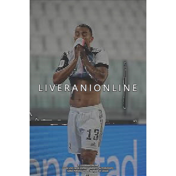 Juventus - Milan Semifinale ritorno Coppa Italia Tim Cup Juventus Stadium Torino 12.06.2020 - partita giocata a porte chiuse emergenza coronavirus Nella foto fine gara danilo ©Agenzia Aldo Liverani Sas