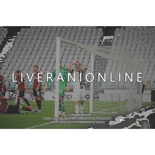 Juventus - Milan Semifinale ritorno Coppa Italia Tim Cup Juventus Stadium Torino 12.06.2020 - partita giocata a porte chiuse emergenza coronavirus Nella foto leonardo bonucci ©Agenzia Aldo Liverani Sas