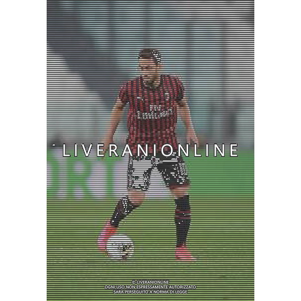 Juventus - Milan Semifinale ritorno Coppa Italia Tim Cup Juventus Stadium Torino 12.06.2020 - partita giocata a porte chiuse emergenza coronavirus Nella foto hakan calhanoglu ©Agenzia Aldo Liverani Sas
