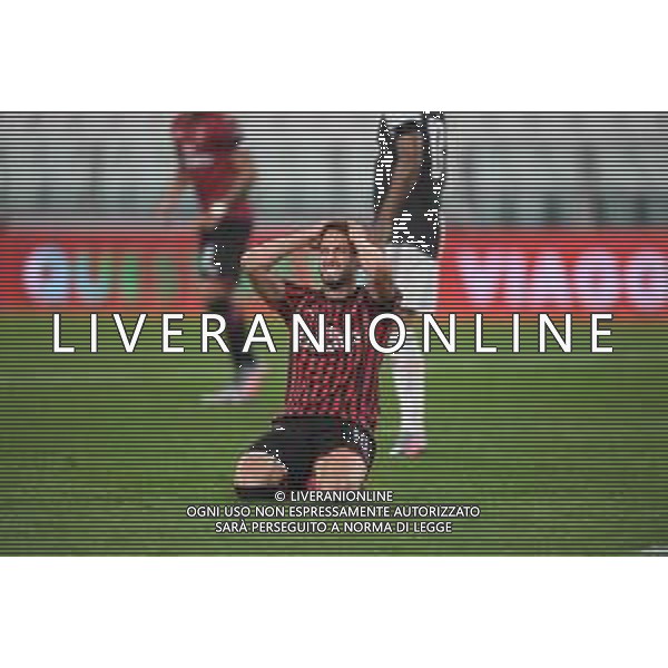 Juventus - Milan Semifinale ritorno Coppa Italia Tim Cup Juventus Stadium Torino 12.06.2020 - partita giocata a porte chiuse emergenza coronavirus Nella foto la delusione di hakan calhanoglu ©Agenzia Aldo Liverani Sas