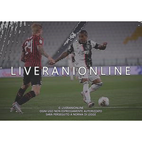 Juventus - Milan Semifinale ritorno Coppa Italia Tim Cup Juventus Stadium Torino 12.06.2020 - partita giocata a porte chiuse emergenza coronavirus Nella foto Douglas Costa ©Agenzia Aldo Liverani Sas