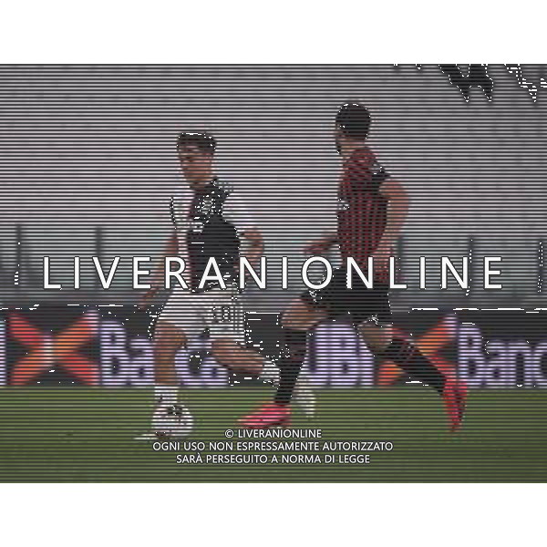 Juventus - Milan Semifinale ritorno Coppa Italia Tim Cup Juventus Stadium Torino 12.06.2020 - partita giocata a porte chiuse emergenza coronavirus Nella foto paulo dybala ©Agenzia Aldo Liverani Sas
