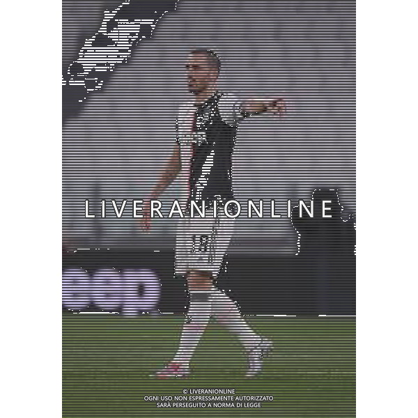 Juventus - Milan Semifinale ritorno Coppa Italia Tim Cup Juventus Stadium Torino 12.06.2020 - partita giocata a porte chiuse emergenza coronavirus Nella foto Leonardo bonucci ©Agenzia Aldo Liverani Sas