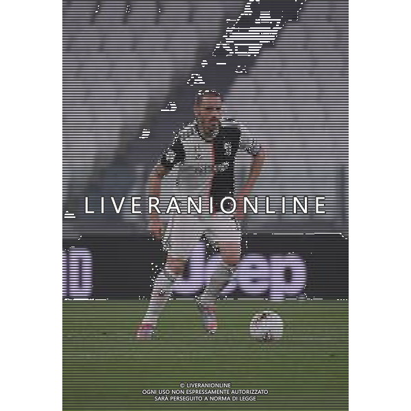 Juventus - Milan Semifinale ritorno Coppa Italia Tim Cup Juventus Stadium Torino 12.06.2020 - partita giocata a porte chiuse emergenza coronavirus Nella foto Leonardo bonucci ©Agenzia Aldo Liverani Sas