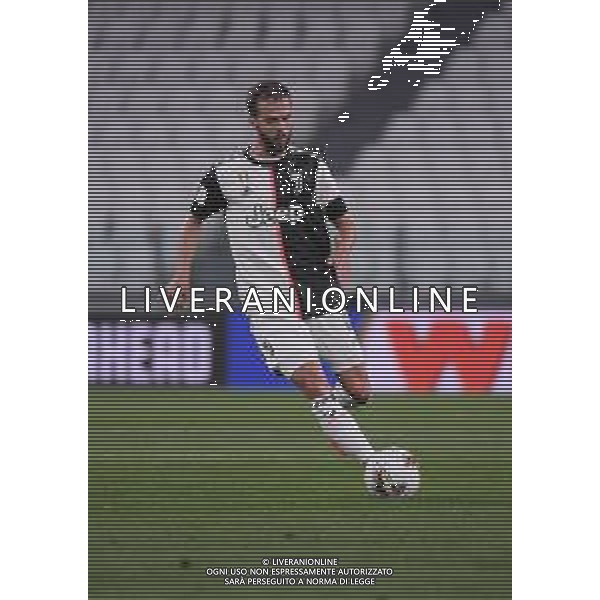 Juventus - Milan Semifinale ritorno Coppa Italia Tim Cup Juventus Stadium Torino 12.06.2020 - partita giocata a porte chiuse emergenza coronavirus Nella foto miralem pjanic ©Agenzia Aldo Liverani Sas