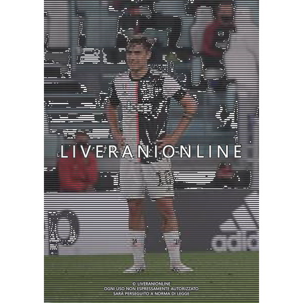 Juventus - Milan Semifinale ritorno Coppa Italia Tim Cup Juventus Stadium Torino 12.06.2020 - partita giocata a porte chiuse emergenza coronavirus Nella foto paulo dybala ©Agenzia Aldo Liverani Sas