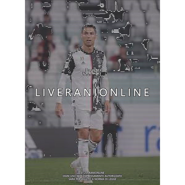 Juventus - Milan Semifinale ritorno Coppa Italia Tim Cup Juventus Stadium Torino 12.06.2020 - partita giocata a porte chiuse emergenza coronavirus Nella foto Cristiano ronaldo ©Agenzia Aldo Liverani Sas