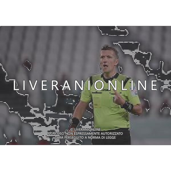 Juventus - Milan Semifinale ritorno Coppa Italia Tim Cup Juventus Stadium Torino 12.06.2020 - partita giocata a porte chiuse emergenza coronavirus Nella foto arbitro daniele orsato ©Agenzia Aldo Liverani Sas