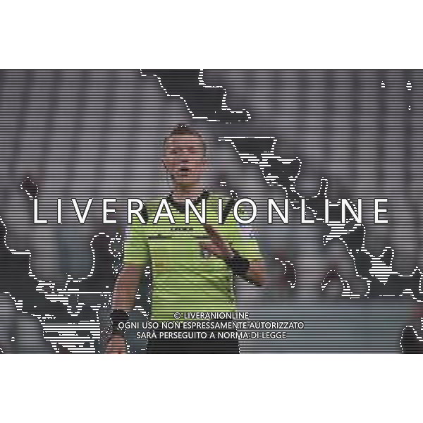 Juventus - Milan Semifinale ritorno Coppa Italia Tim Cup Juventus Stadium Torino 12.06.2020 - partita giocata a porte chiuse emergenza coronavirus Nella foto arbitro daniele orsato ©Agenzia Aldo Liverani Sas