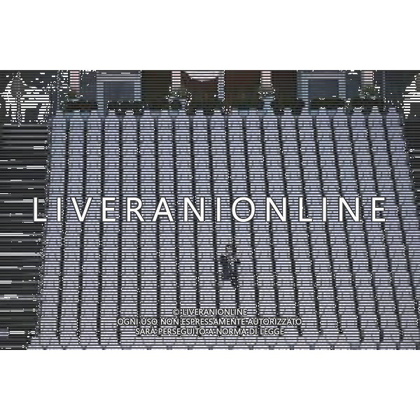 Juventus - Milan Semifinale ritorno Coppa Italia Tim Cup Juventus Stadium Torino 12.06.2020 - partita giocata a porte chiuse emergenza coronavirus Nella foto spalti vuoti senza tifosi ©Agenzia Aldo Liverani Sas