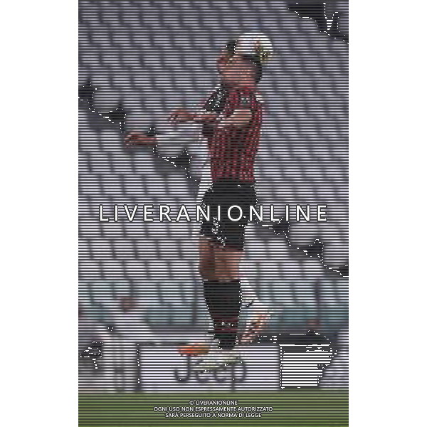 Juventus - Milan Semifinale ritorno Coppa Italia Tim Cup Juventus Stadium Torino 12.06.2020 - partita giocata a porte chiuse emergenza coronavirus Nella foto giacomo bonaventura ©Agenzia Aldo Liverani Sas