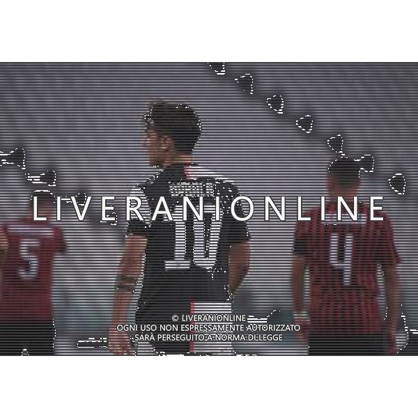 Juventus - Milan Semifinale ritorno Coppa Italia Tim Cup Juventus Stadium Torino 12.06.2020 - partita giocata a porte chiuse emergenza coronavirus Nella foto paulo dybala ©Agenzia Aldo Liverani Sas