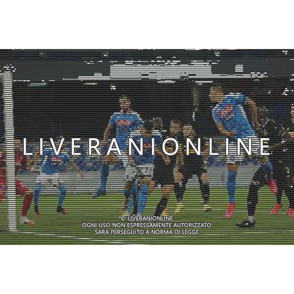 NAPOLI - INTER SEMIFINALE RITORNO DI COPPA ITALIA TIM CUP 13.06.2020 - PARTITA GIOCATA A PORTE CHIUSE PER L\'EMERGENZA CORONAVIRUS NELLA FOTO: IL GOL DI CHRISTIAN ERIKSEN DEL 0-1 ©MOSCA / AGENZIA ALDO LIVERANI SAS