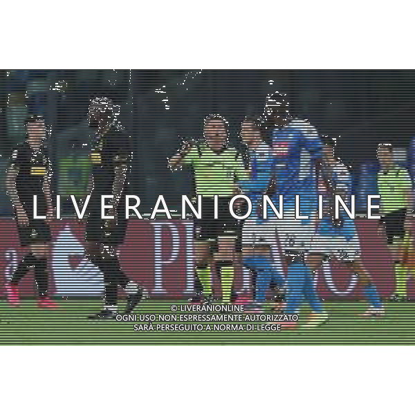 NAPOLI - INTER SEMIFINALE RITORNO DI COPPA ITALIA TIM CUP 13.06.2020 - PARTITA GIOCATA A PORTE CHIUSE PER L\'EMERGENZA CORONAVIRUS NELLA FOTO: L\'ARBITRO GIANLUCA ROCCHI ©MOSCA / AGENZIA ALDO LIVERANI SAS