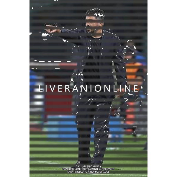 NAPOLI - INTER SEMIFINALE RITORNO DI COPPA ITALIA TIM CUP 13.06.2020 - PARTITA GIOCATA A PORTE CHIUSE PER L\'EMERGENZA CORONAVIRUS NELLA FOTO: GENNARO GATTUSO ©MOSCA / AGENZIA ALDO LIVERANI SAS