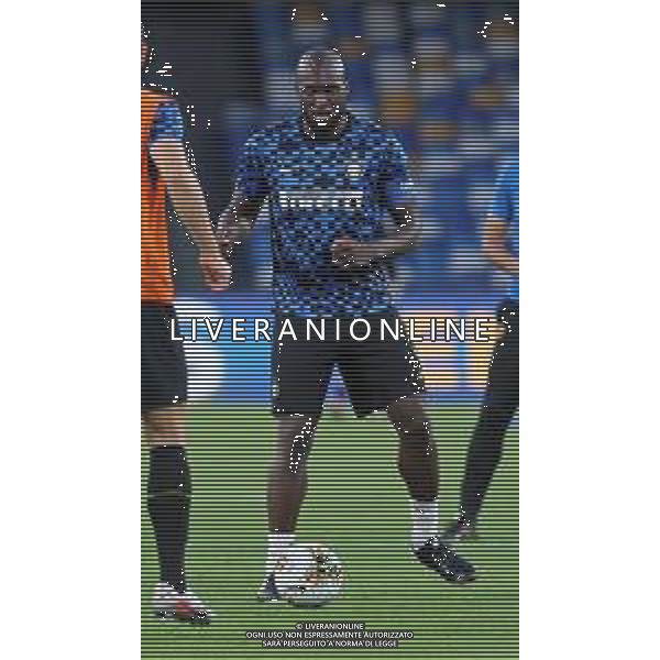 NAPOLI - INTER SEMIFINALE RITORNO DI COPPA ITALIA TIM CUP 13.06.2020 - PARTITA GIOCATA A PORTE CHIUSE PER L\'EMERGENZA CORONAVIRUS NELLA FOTO: ROMELU LUKAKU ©MOSCA / AGENZIA ALDO LIVERANI SAS