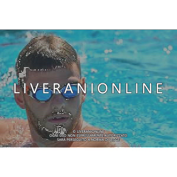 Nazionale Italiana di Pallanuoto Caldarella Pool, siracusa, Italy, 11 Jun 2020 Collegiate Training Settebello Italian Waterpolo Team at Caldarella Pool Photo showing: luca Damonte (Italy) ©Maria Angela Cinardo - Alessio Marini / AGENZIA ALDO LIVERANI SAS - Allenamento Nazionale Italiana di Pallanuoto Settebello Caldarella Pool, Siracusa 11.06.2020