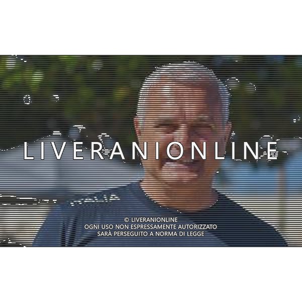 Nazionale Italiana di Pallanuoto Caldarella Pool, siracusa, Italy, 11 Jun 2020 Collegiate Training Settebello Italian Waterpolo Team at Caldarella Pool Photo showing: Sandro Campagna (coach Italy team) ©Maria Angela Cinardo - Alessio Marini / AGENZIA ALDO LIVERANI SAS - Allenamento Nazionale Italiana di Pallanuoto Settebello Caldarella Pool, Siracusa 11.06.2020