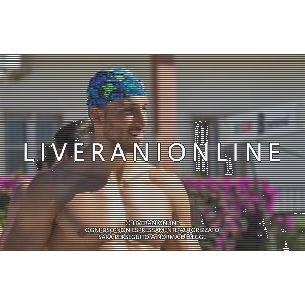 Nazionale Italiana di Pallanuoto Caldarella Pool, siracusa, Italy, 11 Jun 2020 Collegiate Training Settebello Italian Waterpolo Team at Caldarella Pool Photo showing: Matteo Aicardi (Italy) ©Maria Angela Cinardo - Alessio Marini / AGENZIA ALDO LIVERANI SAS - Allenamento Nazionale Italiana di Pallanuoto Settebello Caldarella Pool, Siracusa 11.06.2020