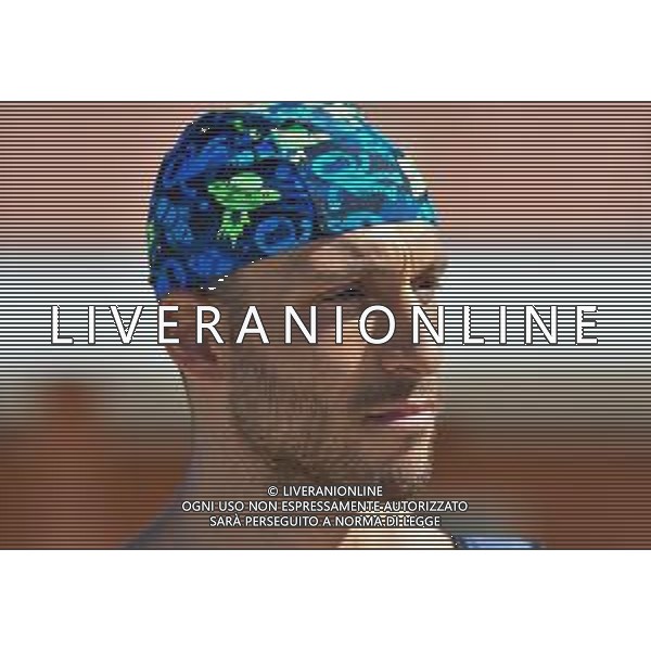 Nazionale Italiana di Pallanuoto Caldarella Pool, siracusa, Italy, 11 Jun 2020 Collegiate Training Settebello Italian Waterpolo Team at Caldarella Pool Photo showing: Matteo Aicardi (Italy) ©Maria Angela Cinardo - Alessio Marini / AGENZIA ALDO LIVERANI SAS - Allenamento Nazionale Italiana di Pallanuoto Settebello Caldarella Pool, Siracusa 11.06.2020