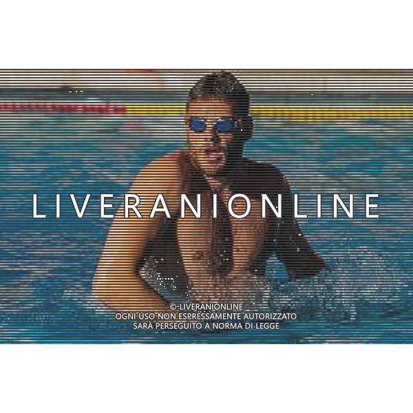 Nazionale Italiana di Pallanuoto siracusa, Italy, 11 Jun 2020 Collegiate Training Settebello Italian Waterpolo Team at Caldarella Pool Photo showing: Luca Damonte (Italy) ©Sabrina Malerba - Alessio Marini / AGENZIA ALDO LIVERANI SAS - Allenamento Nazionale Italiana di Pallanuoto Settebello Caldarella Pool, Siracusa 11.06.2020