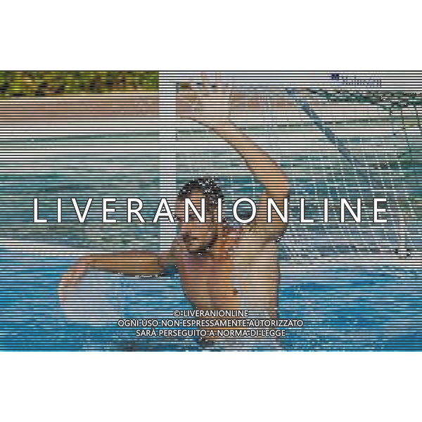 Nazionale Italiana di Pallanuoto siracusa, Italy, 11 Jun 2020 Collegiate Training Settebello Italian Waterpolo Team at Caldarella Pool Photo showing: Gianmarco Nicosia (Italy) ©Sabrina Malerba - Alessio Marini / AGENZIA ALDO LIVERANI SAS - Allenamento Nazionale Italiana di Pallanuoto Settebello Caldarella Pool, Siracusa 11.06.2020