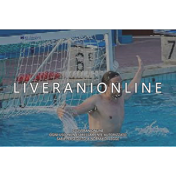 Nazionale Italiana di Pallanuoto siracusa, Italy, 11 Jun 2020 Collegiate Training Settebello Italian Waterpolo Team at Caldarella Pool Photo showing: Marco Del Lungo (Italy) ©Sabrina Malerba - Alessio Marini / AGENZIA ALDO LIVERANI SAS - Allenamento Nazionale Italiana di Pallanuoto Settebello Caldarella Pool, Siracusa 11.06.2020