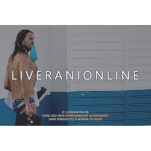 Nazionale Italiana di Pallanuoto siracusa, Italy, 11 Jun 2020 Collegiate Training Settebello Italian Waterpolo Team at Caldarella Pool Photo showing: Gonzalo Oscar Echenique (Italy) ©Sabrina Malerba - Alessio Marini / AGENZIA ALDO LIVERANI SAS - Allenamento Nazionale Italiana di Pallanuoto Settebello Caldarella Pool, Siracusa 11.06.2020