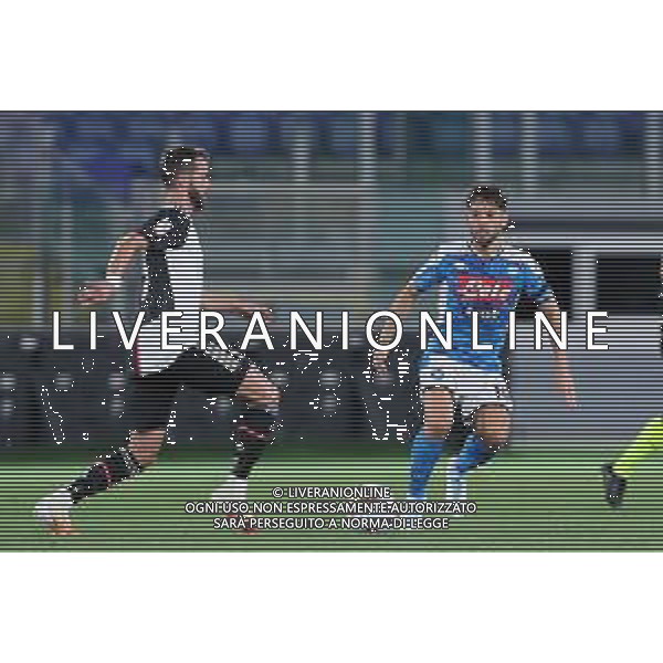 NAPOLI - JUVENTUS FINALE DI COPPA ITALIA TIM CUP ROMA 17.06.2020 NELLA FOTO: DRIES MERTENS, MIRALEM PJANIC ©MOSCA / AGENZIA ALDO LIVERANI SAS