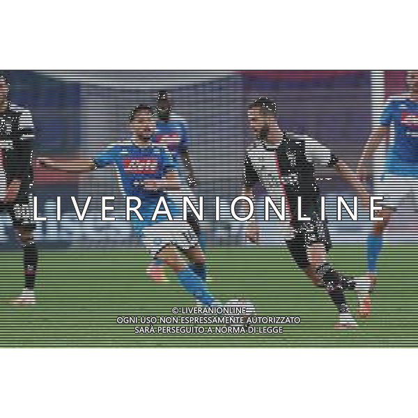NAPOLI - JUVENTUS FINALE DI COPPA ITALIA TIM CUP ROMA 17.06.2020 NELLA FOTO: MIRALEM PJANIC, DRIES MERTENS ©MOSCA / AGENZIA ALDO LIVERANI SAS