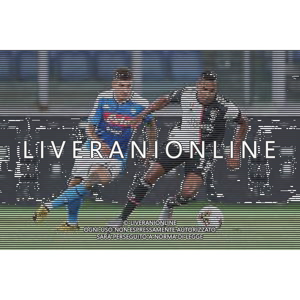 NAPOLI - JUVENTUS FINALE DI COPPA ITALIA TIM CUP ROMA 17.06.2020 NELLA FOTO: ALEX SANDRO , GIOVANNI DI LORENZO ©MOSCA / AGENZIA ALDO LIVERANI SAS