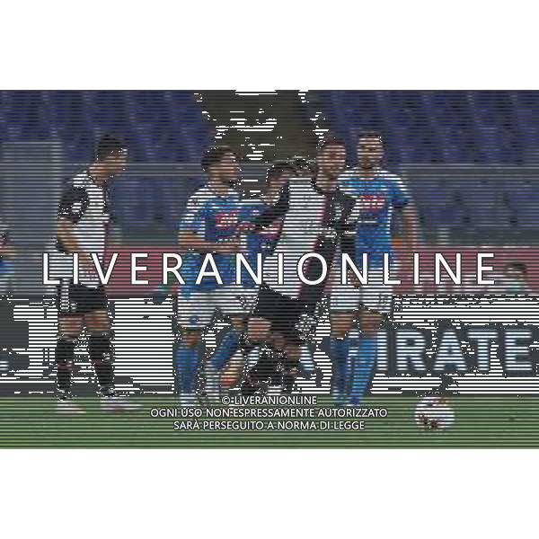 NAPOLI - JUVENTUS FINALE DI COPPA ITALIA TIM CUP ROMA 17.06.2020 NELLA FOTO: RODRIGO BENTANCUR, DRIES MERTENS ©MOSCA / AGENZIA ALDO LIVERANI SAS