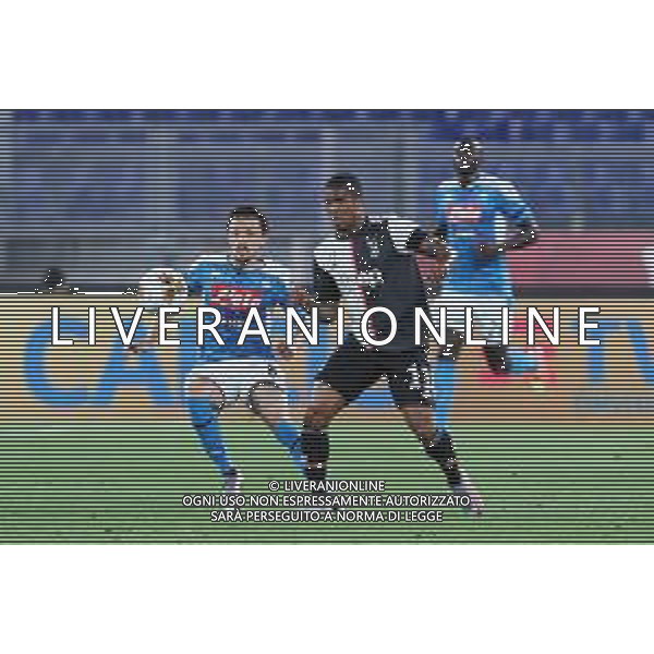 NAPOLI - JUVENTUS FINALE DI COPPA ITALIA TIM CUP ROMA 17.06.2020 NELLA FOTO: DOUGLAS COSTA, MARIO RUI ©MOSCA / AGENZIA ALDO LIVERANI SAS