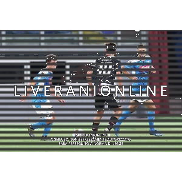 NAPOLI - JUVENTUS FINALE DI COPPA ITALIA TIM CUP ROMA 17.06.2020 NELLA FOTO: DIEGO DEMME, NIKOLA MAKSIMOVIC, PAULO DYBALA ©MOSCA / AGENZIA ALDO LIVERANI SAS