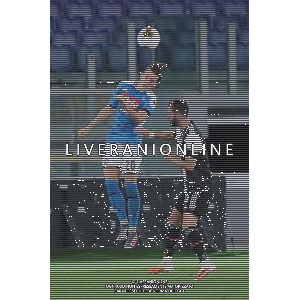 NAPOLI - JUVENTUS FINALE DI COPPA ITALIA - ROMA 17.06.2020 NELLA FOTO: PIOTR ZIELINSKI, MIRALEM PJANIC ©MOSCA / AGENZIA ALDO LIVERANI SAS